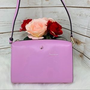 Andi medium crossbody Kate spade sweet pea purple